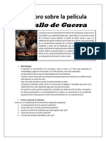 Cine-Foro Caballo de Guerra 2024