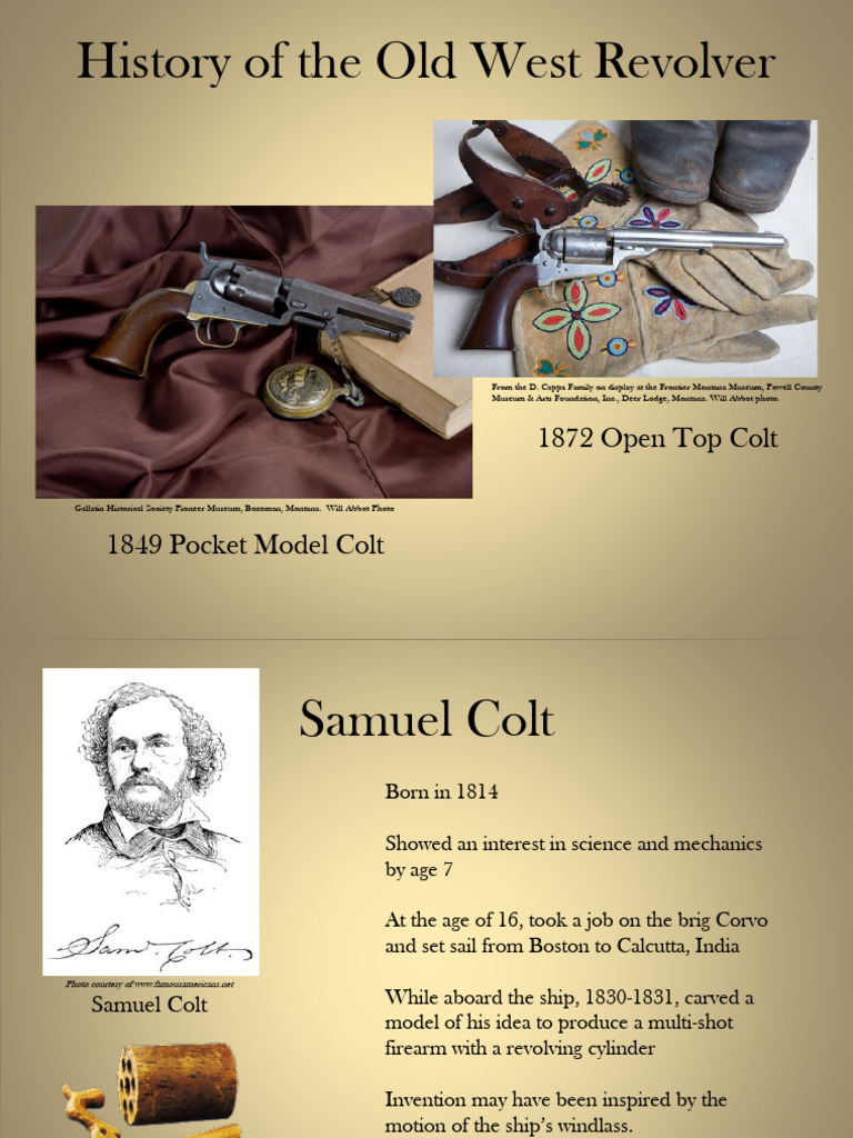 History of The Old West Revolver (Instructors) | PDF | Revolver ...