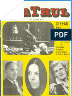 Revista Teatrul, Nr. 4, Anul XVI, Aprilie 1971