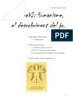 Tema 6: "Humanisme. El Descobriment Del Jo."