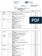 Planificare CL A VIa L2, - Litera