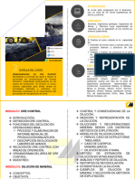 Temario Ore Control - Control de Mineral y Leyes en Minería Subterránea