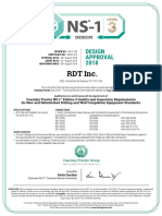 0205 - 2017-183 - RDT Inc. Design Level 3 Certificate (Compatibility)