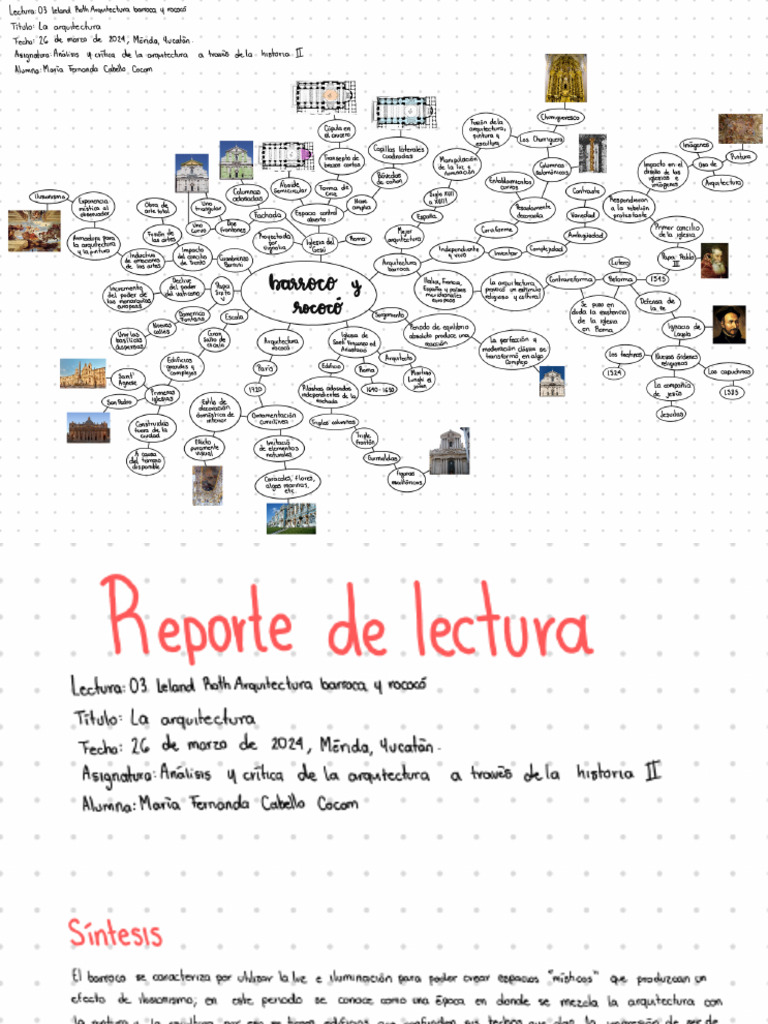 Barroco Mapa Mental Pdf
