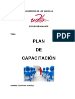 Plan de Capacitacion