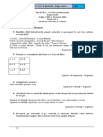 Barem Locala Clasa II LECTURA 2024