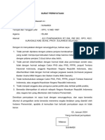 Format Surat Pernyataan 5 Point PPPK