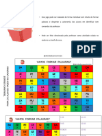 Jogo para Formar Palavras 28-01-2024