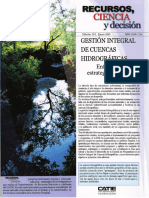 Gestion Integral de Cuencas Hidrograficas