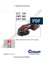 CLT120 CMT260 CHT450 Manual