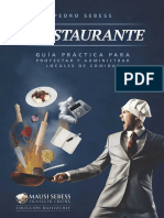 El Restaurante - Guía Práctica para Proyectar y Administrar Locales de Comidas (Spanish Edition) by Pedro Sebess