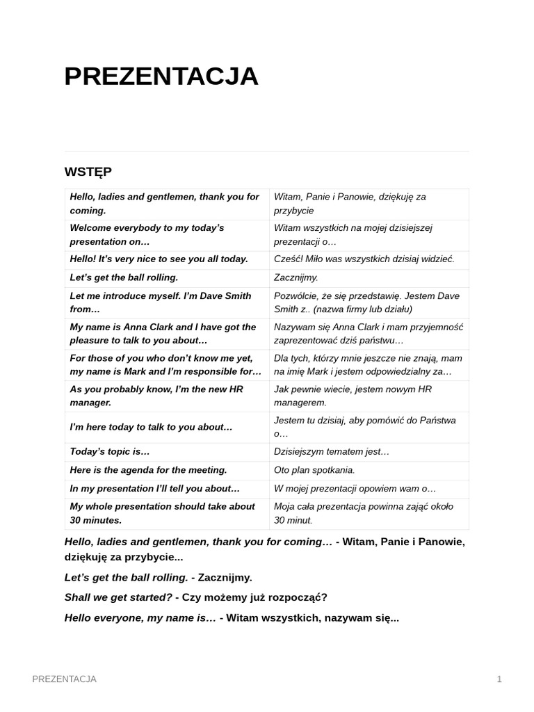 Prezentacja wyrazenia pdf