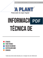 Informacion Tecnica General de VITAPLANT PDF