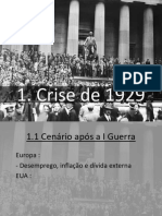 Aula 20 - Crise de 1929 e Fascismo 3o Ano