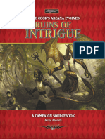 D&D 3 5 Malhavoc Press Monte Cook's Arcana Evolved Ruins of Intrigue