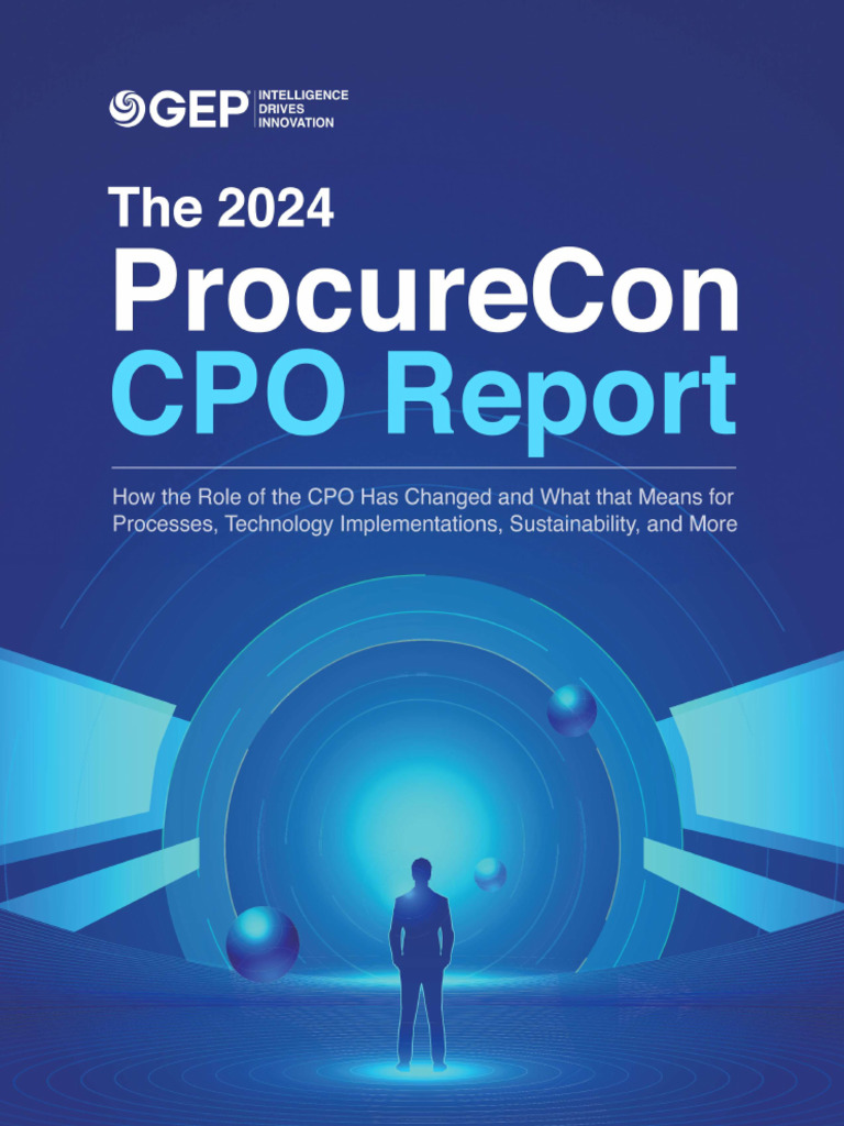 Procurecon 2024 Cpo PDF Procurement Artificial Intelligence