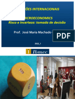 Aula de Microeconomia Relações Internacionais