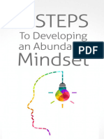 5 Steps To Developing An Abundance Mindset
