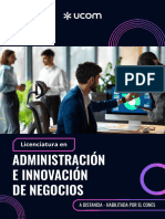 Carrera Licenciatura en Administracion e Innovacion de Negocios