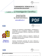 Clase 1 La Investigación Científica PT