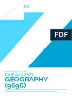 Caie A2 Level Geography 9696 Advanced Human Geography v1