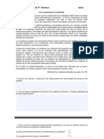 Actividad de Comprension Lectora de 8°