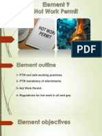 E9 Hot Work Permit