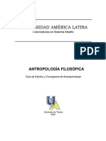 Antropología Filosófica curso