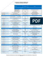 Calendario Carreras Urbanas 2018