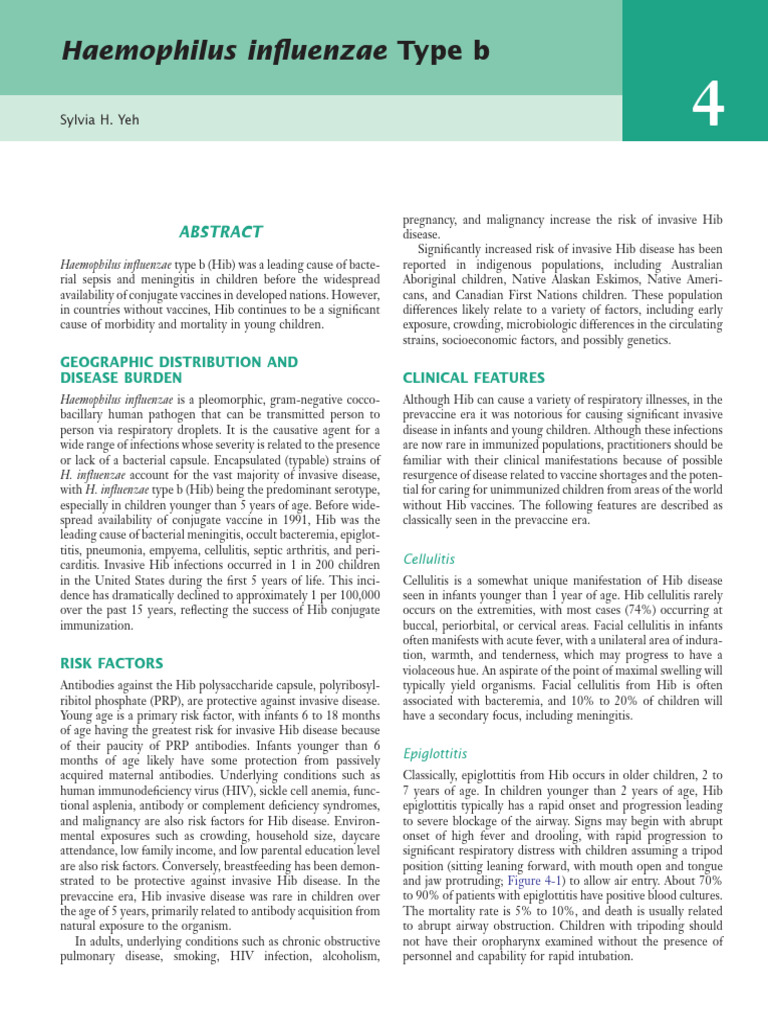 4 - Haemophilus Influenzae Type B - 2012 - Netter S Infectious Diseases ...