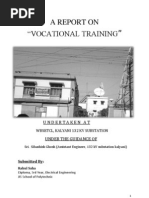 Download Training Report in a 132 kv Substation by rajibroy107 SN71805408 doc pdf