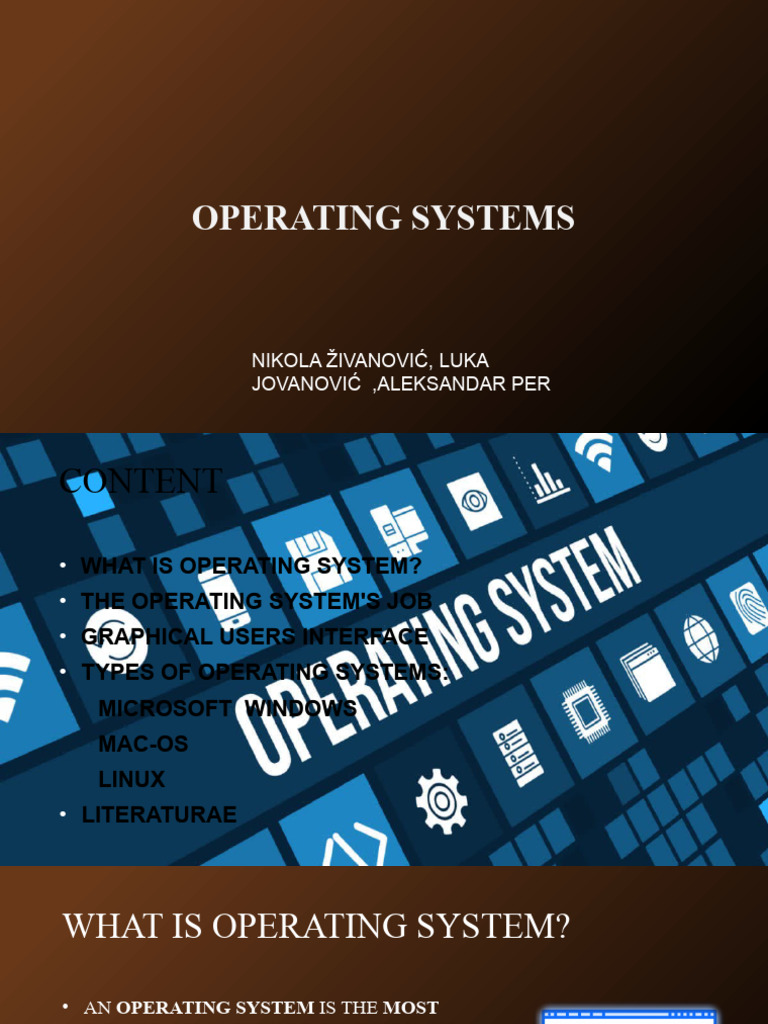 Operating Systems | PDF | Operating System | Mac Os