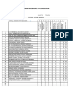 Registro de Conducta 2 C - 3° Bimestre