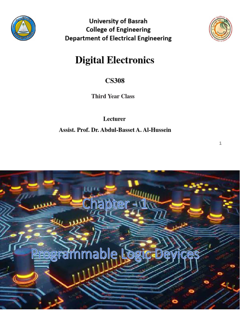 Ch#01 - Programmable Logic Devices | PDF | Field Programmable Gate ...