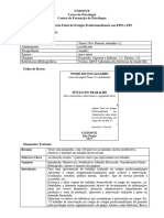 MODELO de Relatório Final de EPO - EPI