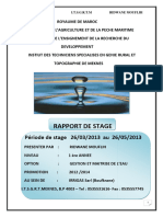 Rapport de Stage Ridwane Mouflih GME1 Matériel