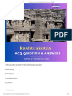 Rashtrakutas Practice MCQ Questions & Answers - EXAMS