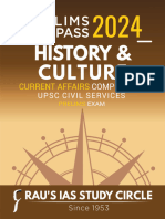IAS Compass - Current Affairs Compilation For Prelims 2024 - History Culture