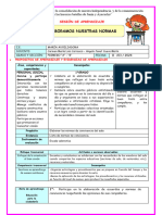 1º U1 S1 Sesion D1 PS Normas de Conivencia