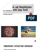 Management and Rehab of Athlete With LONG COVID
