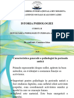 Istoria Psihologiei - Curs II