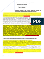 Lista Cadeia Transportadora de Eletrons e Fosforilação Oxidativa