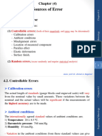 CH 4 - Sources of Error