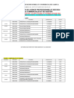 Programmation Finale Licence 23-24