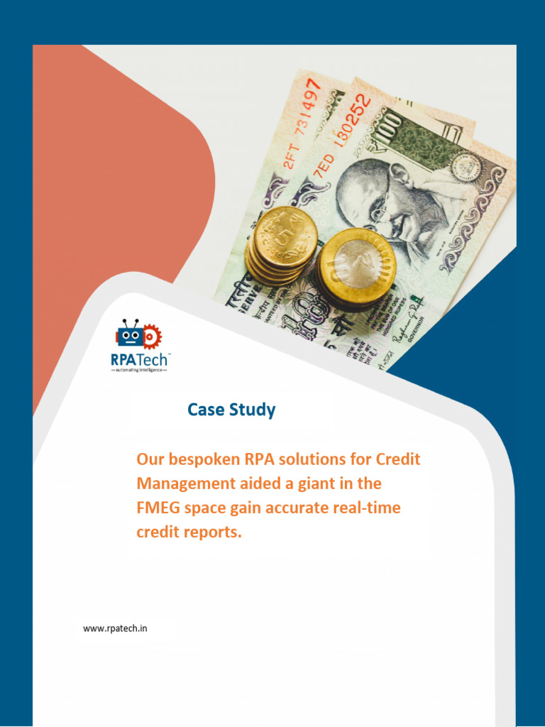 RPA Solutions for Credit Management | PDF | Automation | Computing