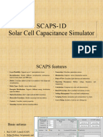 SCAPS-Solar Cell Capacitance Simulator