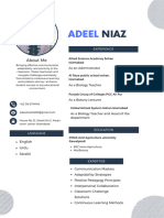 Adeel Niaz CV