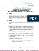 PREV-11-46 Régimen Jubilatorio para Magistrados-As y Funcionarios-As Del Poder Judicial y Ministerio P
