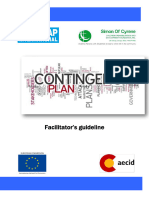 Contingency Plan Facilitator Guideline