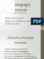 Pedagogía